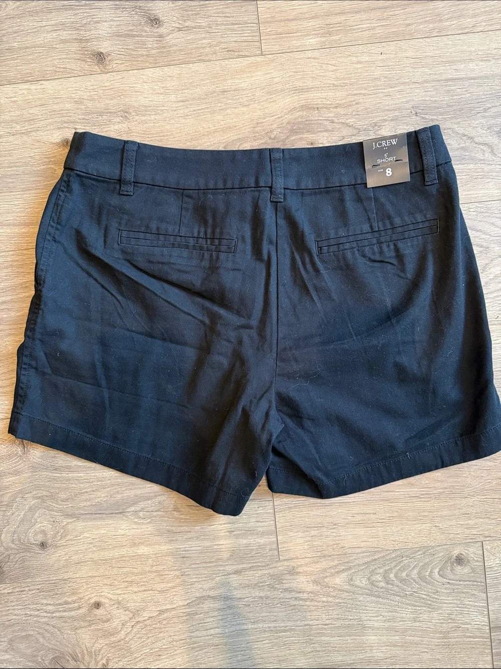 J CREW Classic Preppy Minimalist Black 100% Cotton 5